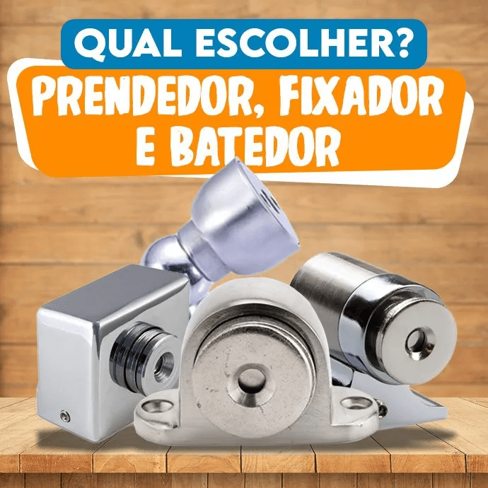 qual escolher? prendedor, fixador e batedor