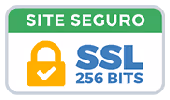 Site seguro — certificado SSL 256 bits